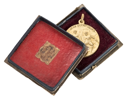1924 Olympic Games Commemorative Gold Medal Awarded to Jose Nasazzi